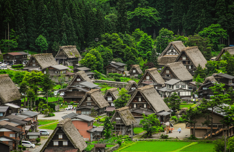 Shirakawago et Takayama